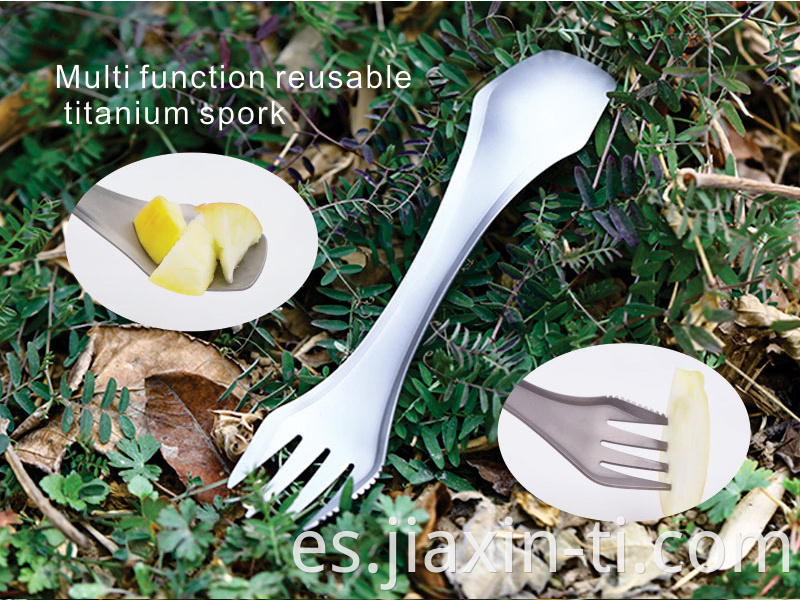 titanium spoon spork